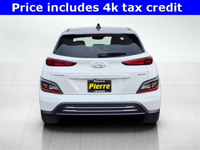 used 2022 Hyundai Kona EV car, priced at $18,888