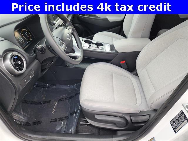 used 2022 Hyundai Kona EV car, priced at $18,888