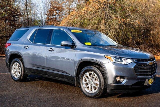 used 2020 Chevrolet Traverse car, priced at $23,476