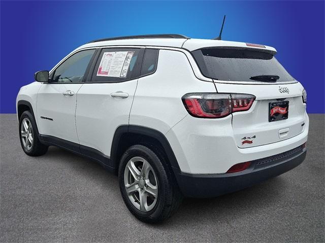 used 2024 Jeep Compass car, priced at $18,507