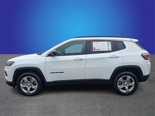 used 2024 Jeep Compass car, priced at $18,507