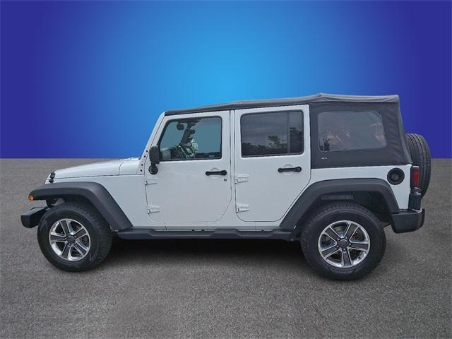 used 2018 Jeep Wrangler JK Unlimited car, priced at $19,827