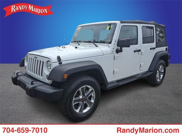 used 2018 Jeep Wrangler JK Unlimited car, priced at $19,827