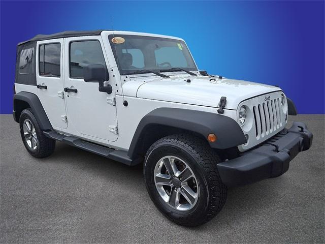 used 2018 Jeep Wrangler JK Unlimited car, priced at $19,827