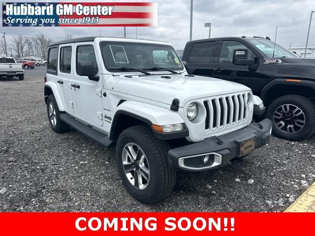 used 2021 Jeep Wrangler Unlimited car, priced at $33,145