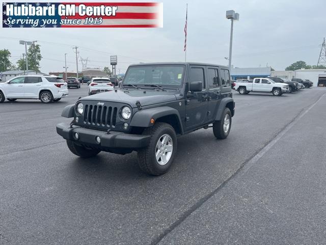 used 2016 Jeep Wrangler Unlimited car, priced at $22,100