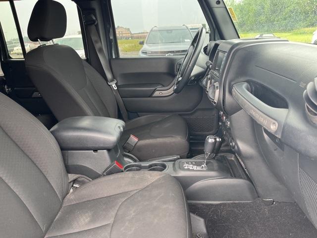 used 2016 Jeep Wrangler Unlimited car, priced at $22,100