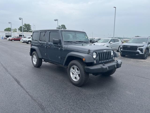 used 2016 Jeep Wrangler Unlimited car, priced at $22,100