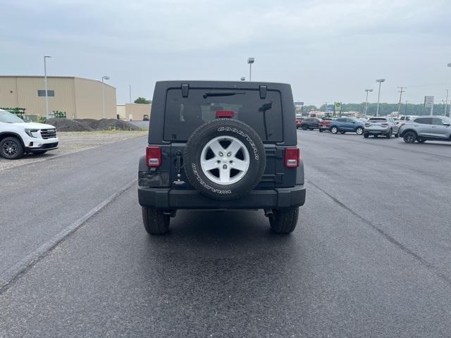 used 2016 Jeep Wrangler Unlimited car, priced at $22,100