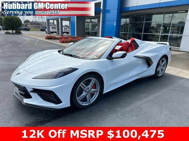 used 2024 Chevrolet Corvette car, priced at $88,475