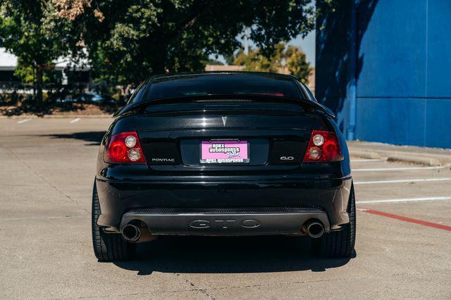 used 2005 Pontiac GTO car, priced at $17,995