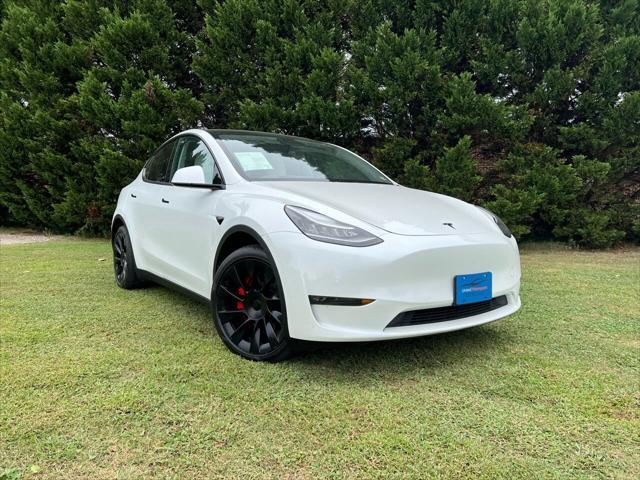 used 2020 Tesla Model Y car, priced at $35,700