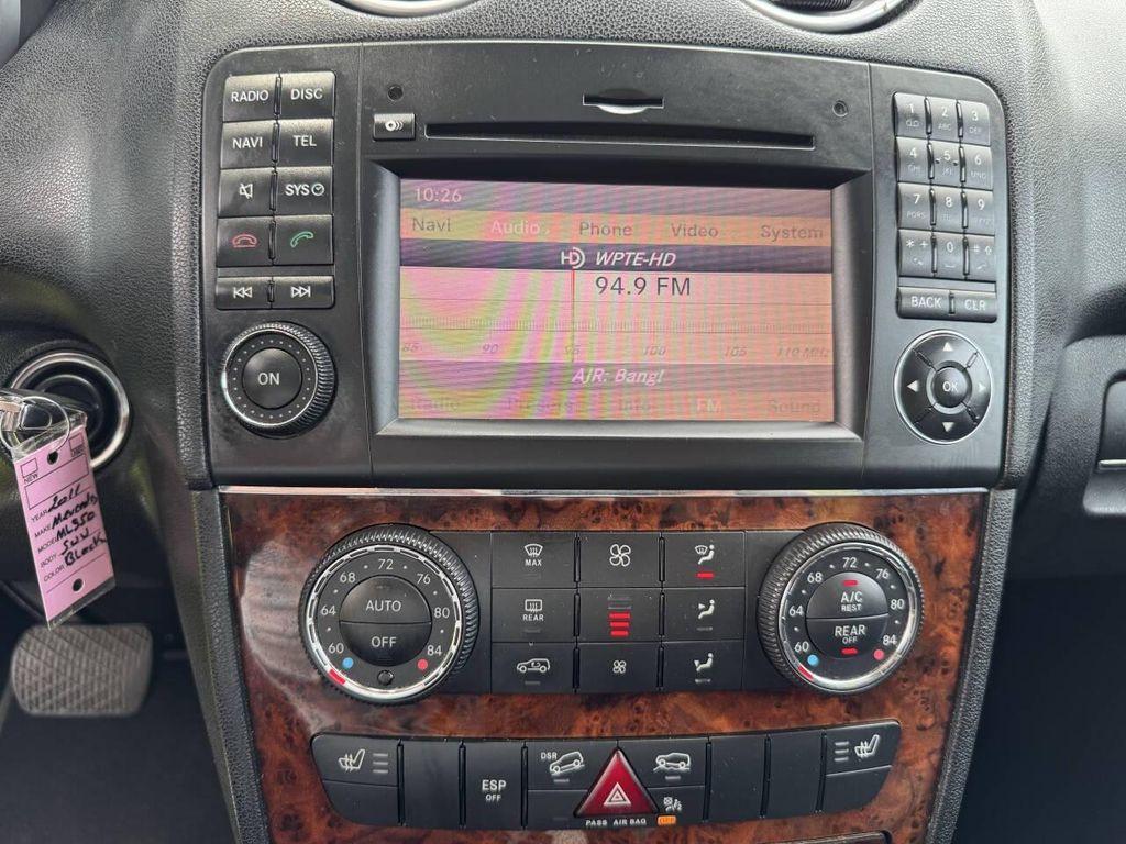 used 2011 Mercedes-Benz M-Class car, priced at $8,700