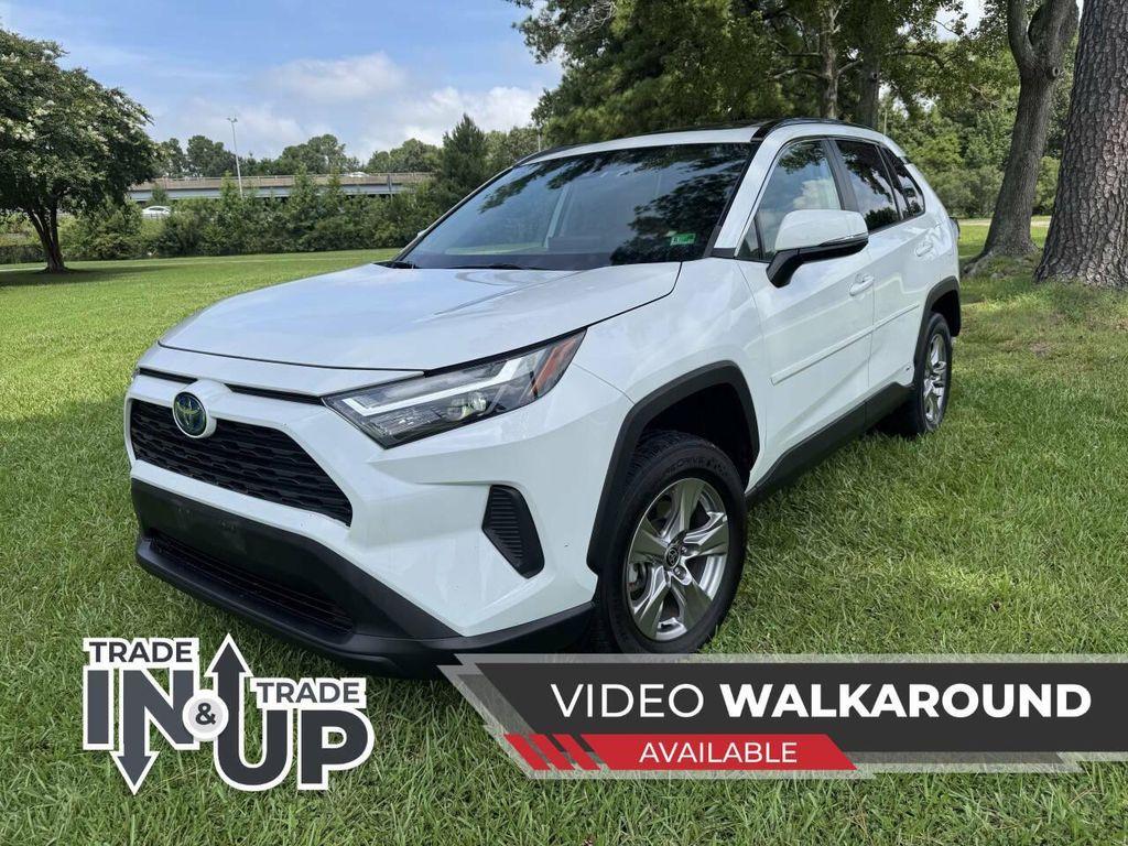 used 2022 Toyota RAV4 Hybrid car, priced at $25,700