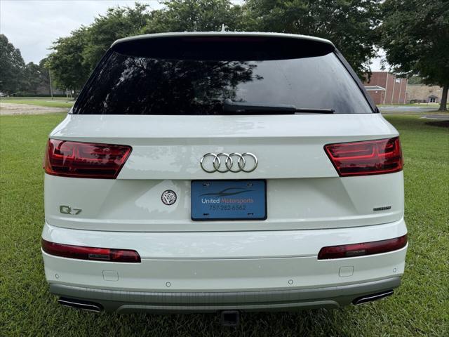 used 2018 Audi Q7 car, priced at $16,500