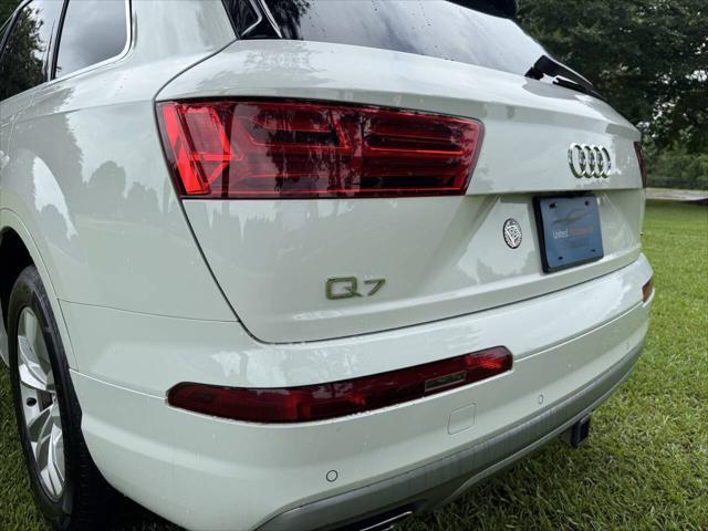 used 2018 Audi Q7 car, priced at $16,500