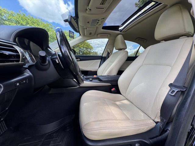 used 2015 Lexus IS 250 car, priced at $14,500