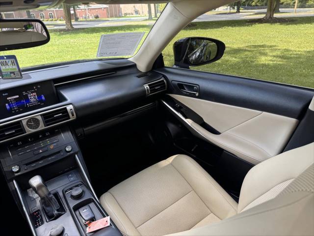 used 2015 Lexus IS 250 car, priced at $14,500