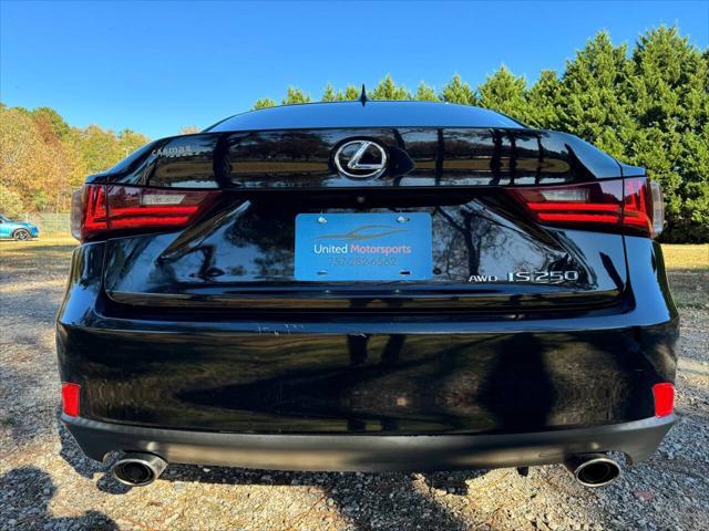 used 2015 Lexus IS 250 car, priced at $15,700