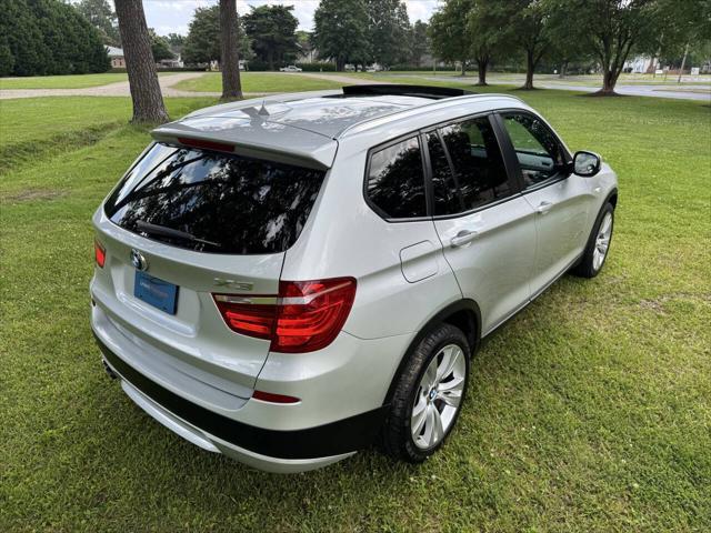 used 2014 BMW X3 car, priced at $8,700