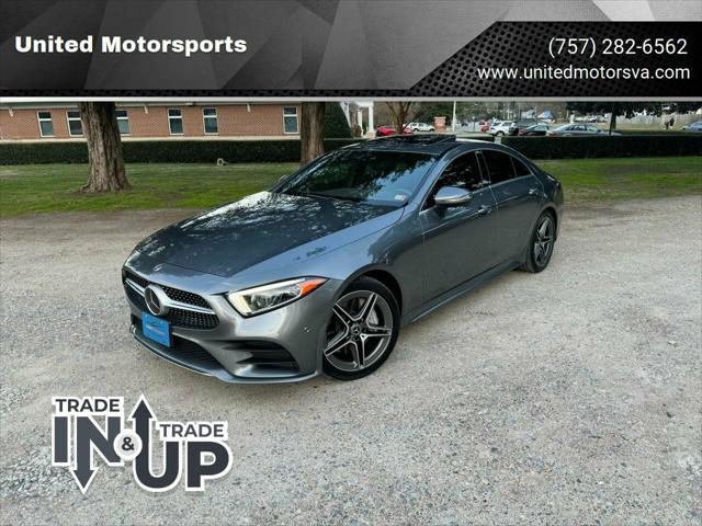 used 2019 Mercedes-Benz CLS 450 car, priced at $37,700