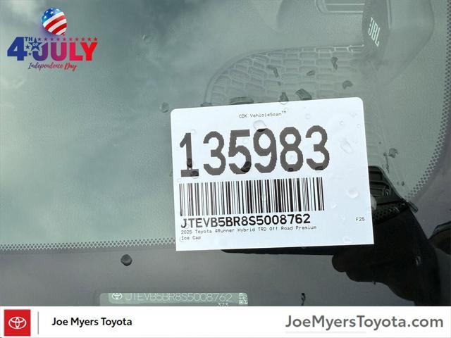 new 2025 Toyota 4Runner car, priced at $59,090