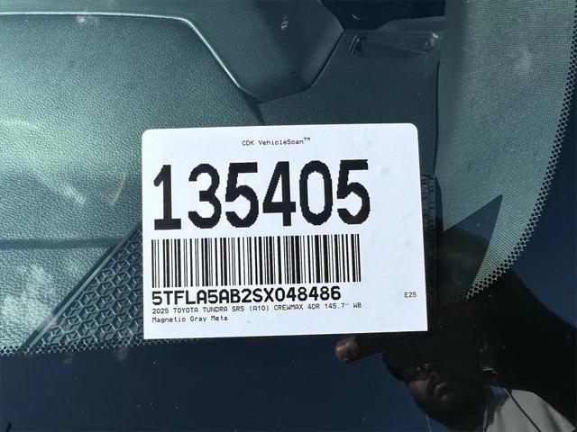 new 2025 Toyota Tundra car, priced at $49,415