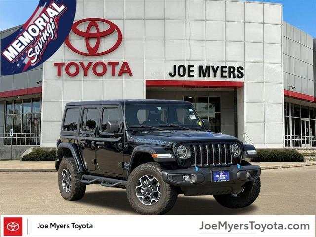 used 2022 Jeep Wrangler Unlimited 4xe car, priced at $34,999