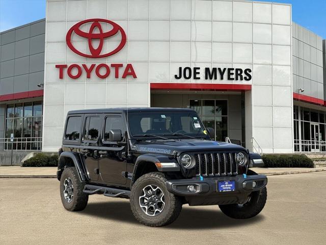 used 2022 Jeep Wrangler Unlimited 4xe car, priced at $34,999