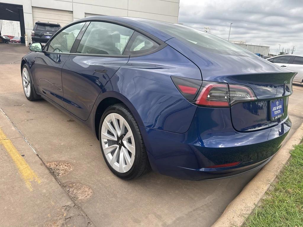 used 2023 Tesla Model 3 car, priced at $25,691