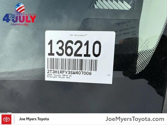 new 2025 Toyota RAV4 car, priced at $30,609