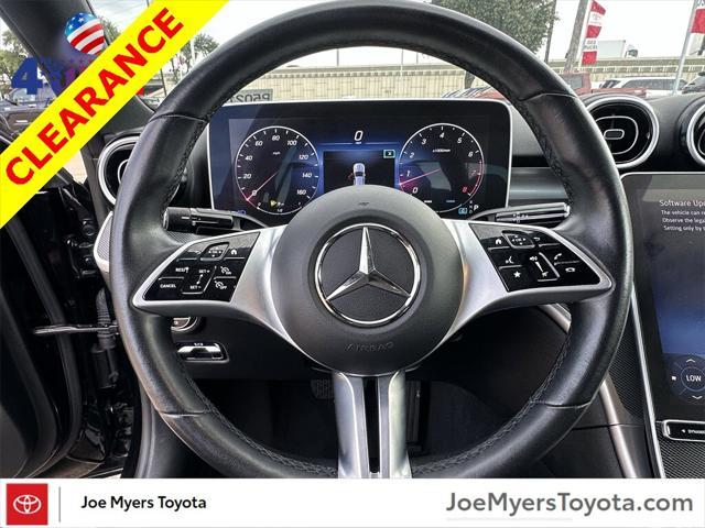 used 2023 Mercedes-Benz C-Class car, priced at $31,491