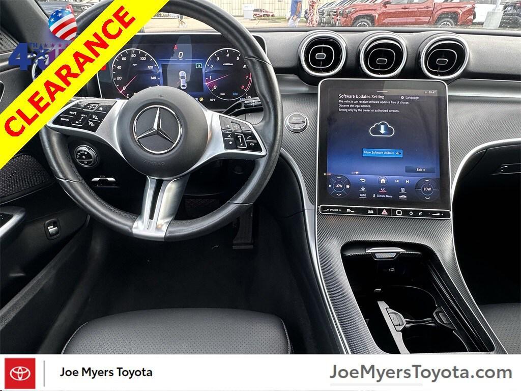 used 2023 Mercedes-Benz C-Class car, priced at $30,491