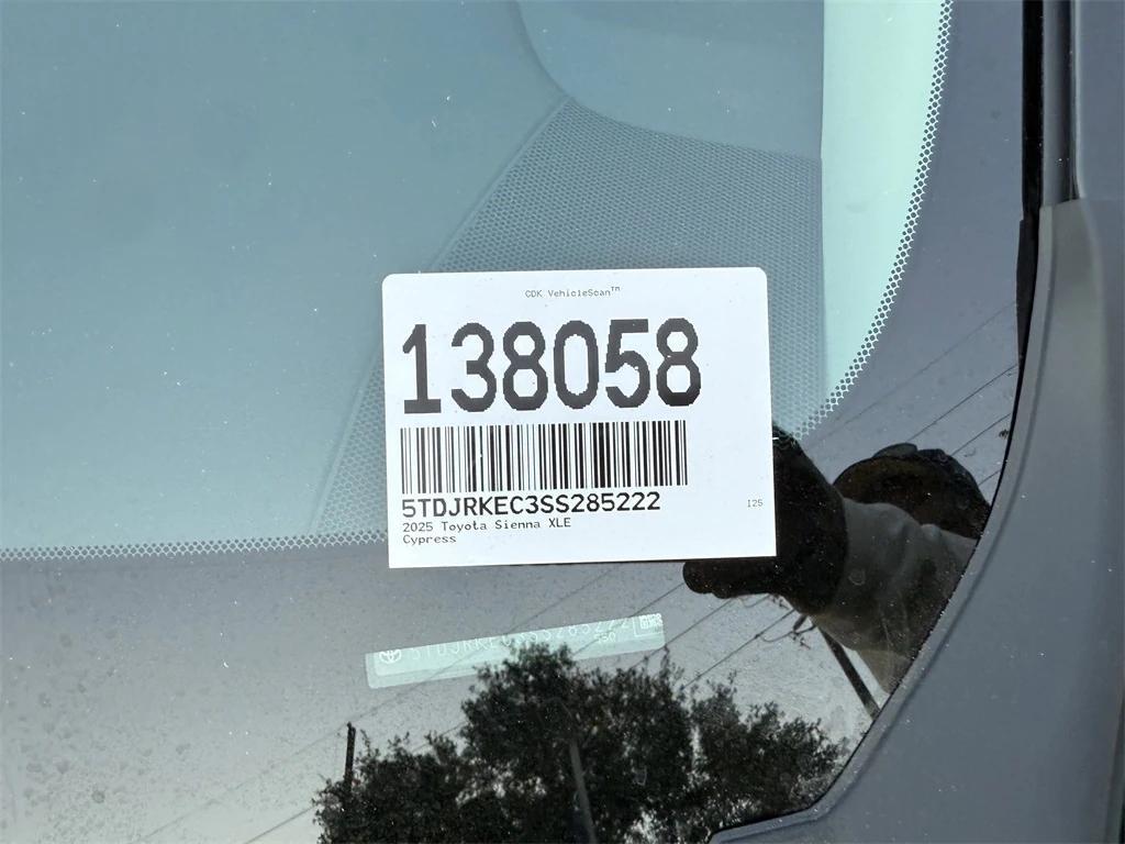 new 2025 Toyota Sienna car, priced at $49,403