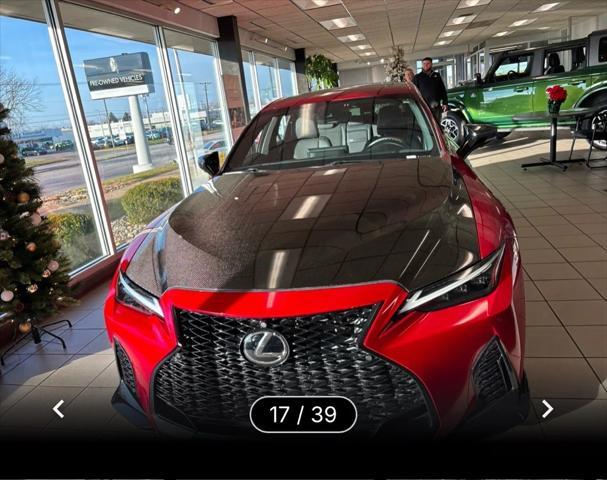 used 2022 Lexus IS 350 car, priced at $38,691