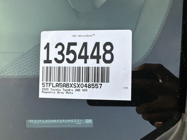 new 2025 Toyota Tundra car, priced at $49,415