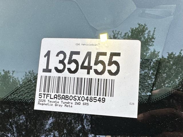 new 2025 Toyota Tundra car, priced at $49,415