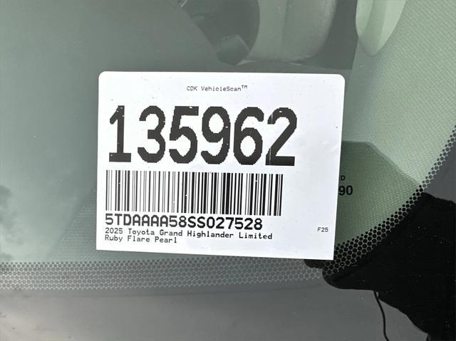 new 2025 Toyota Grand Highlander car, priced at $57,979