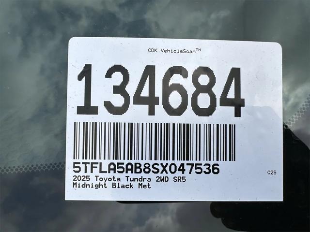 new 2025 Toyota Tundra car, priced at $48,915