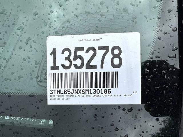 new 2025 Toyota Tacoma car, priced at $53,123
