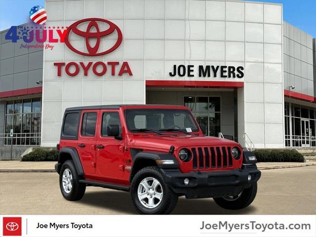 used 2018 Jeep Wrangler Unlimited car, priced at $25,291