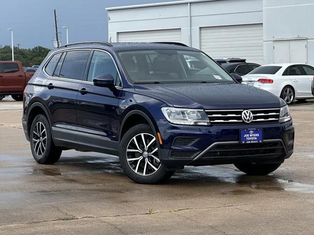 used 2021 Volkswagen Tiguan car, priced at $19,999