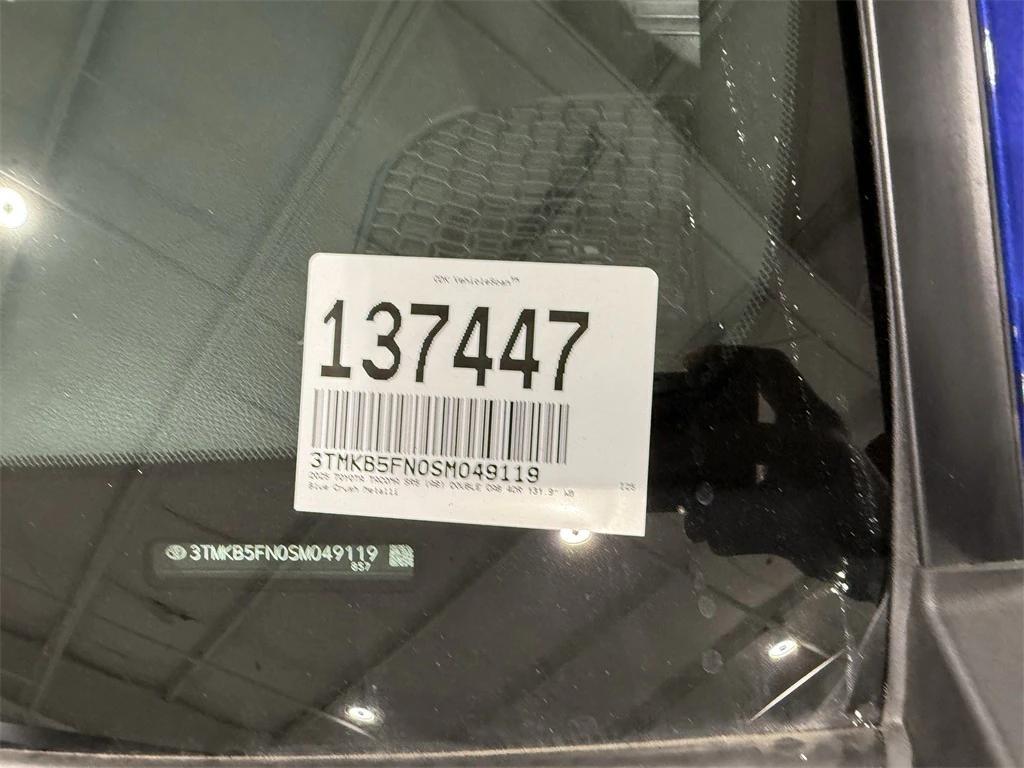 new 2025 Toyota Tacoma car, priced at $39,585