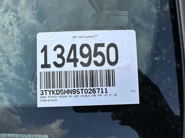 new 2025 Toyota Tacoma car, priced at $35,645
