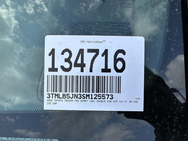 new 2025 Toyota Tacoma car, priced at $53,231
