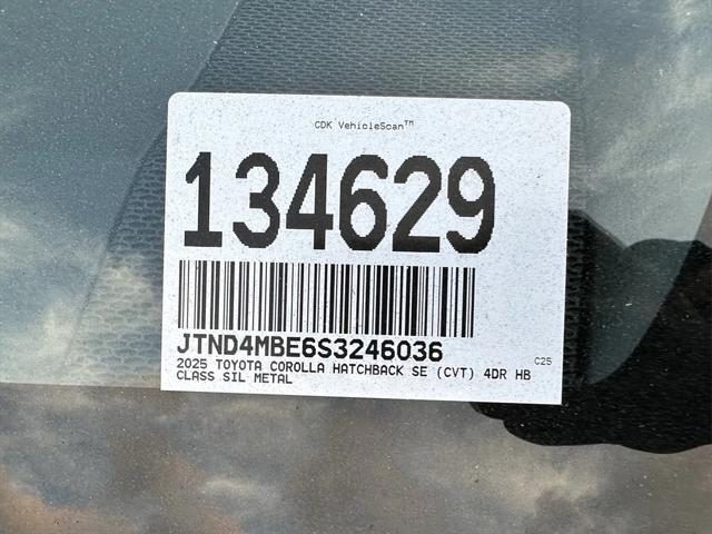 new 2025 Toyota Corolla Hatchback car, priced at $26,830