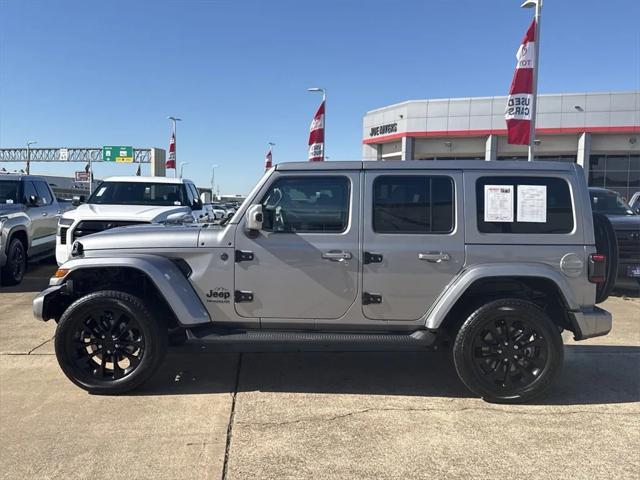 used 2021 Jeep Wrangler Unlimited car, priced at $37,455