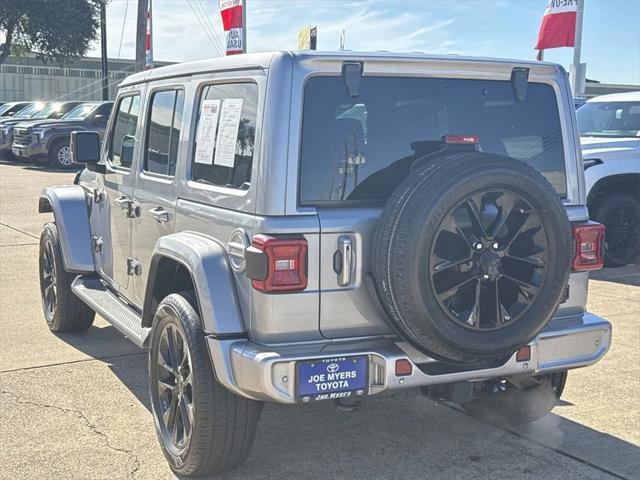 used 2021 Jeep Wrangler Unlimited car, priced at $37,455