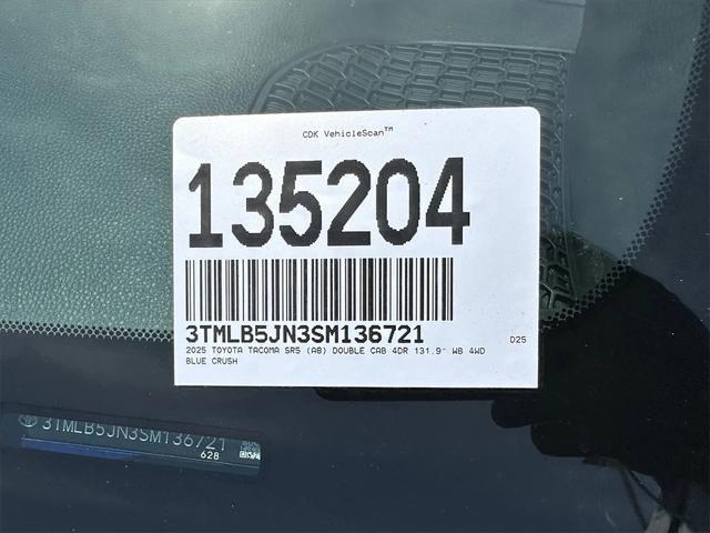 new 2025 Toyota Tacoma car, priced at $42,366