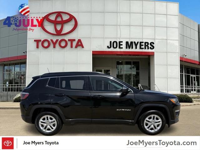 used 2020 Jeep Compass car, priced at $17,491